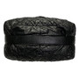 Bolsa Chanel Flap Bag Large Black Crinkled Leather