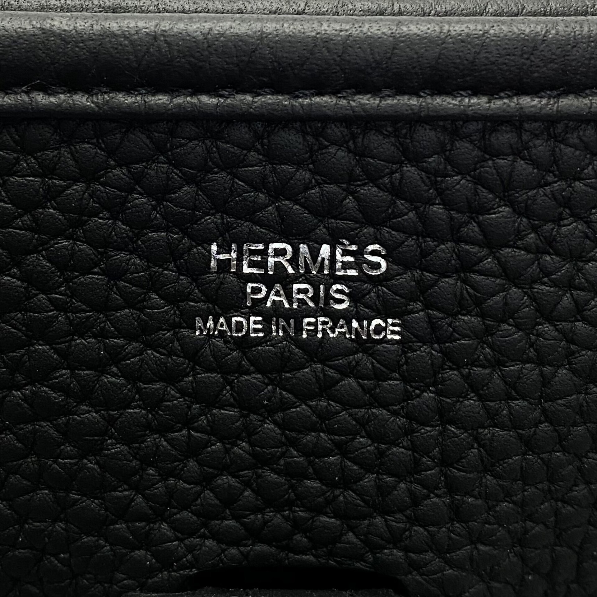 Bolsa Hermès Evelyne 29 Clemence Preta