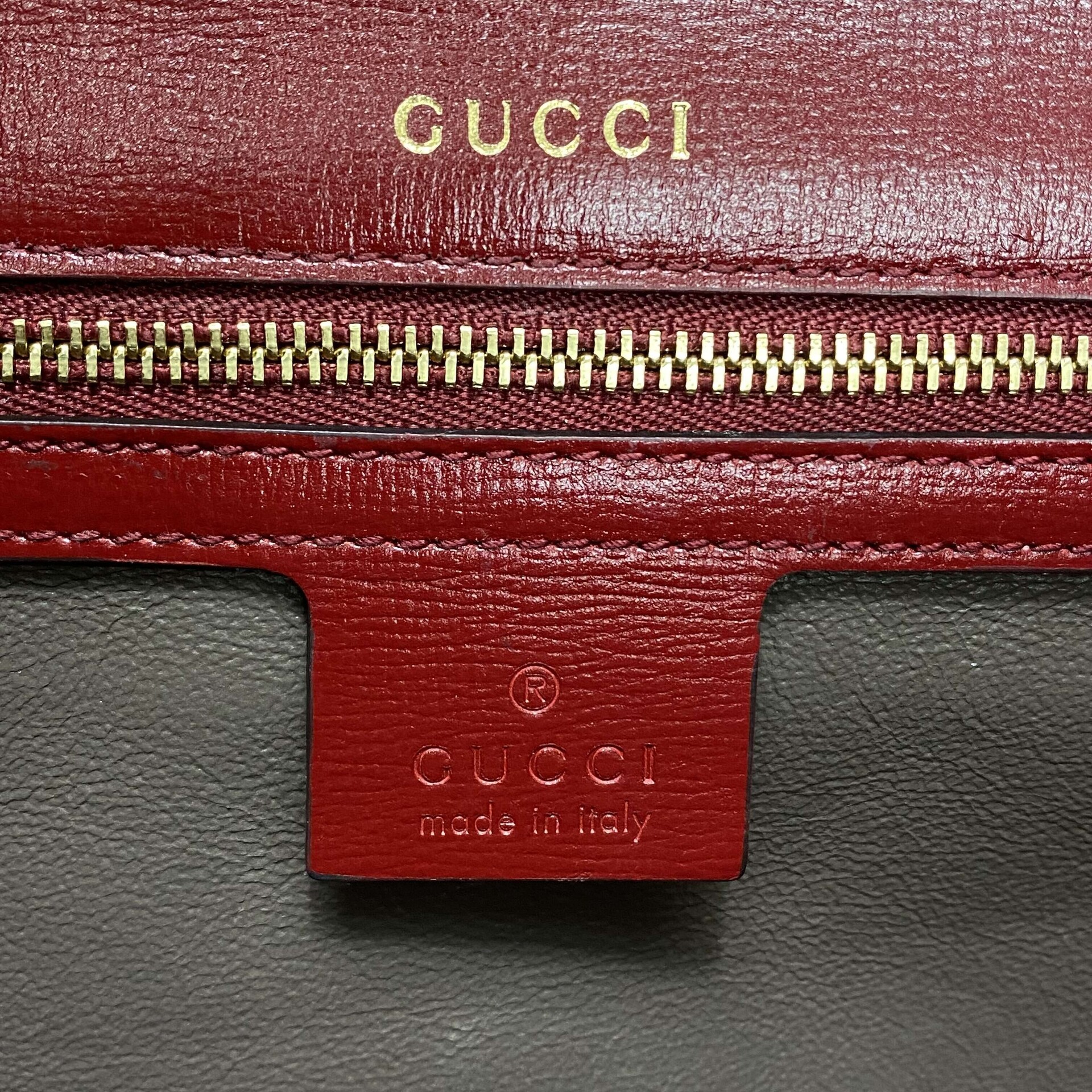 Bolsa Gucci Sylvie 1969 Vermelha