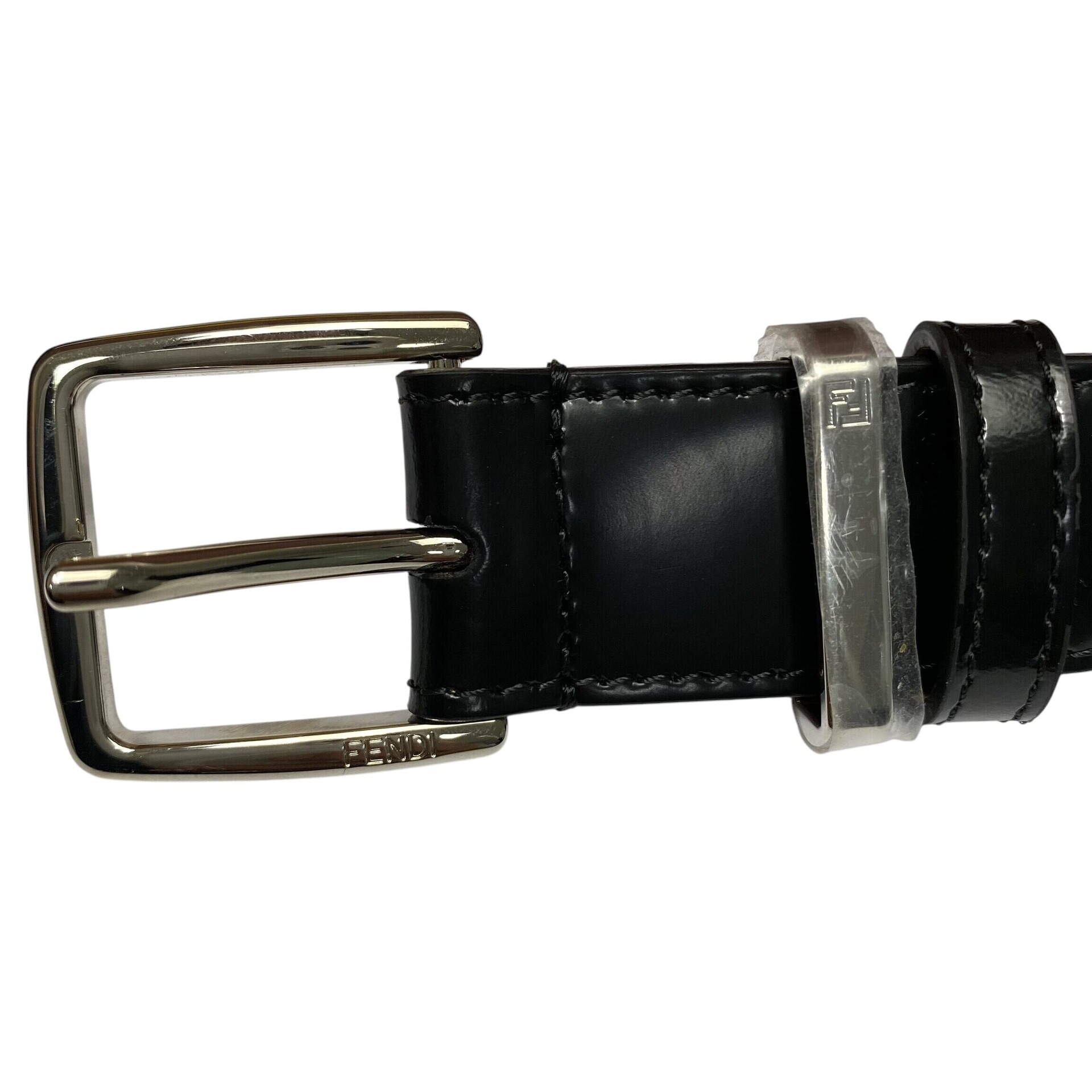 Cinto Fendi Couro Preto