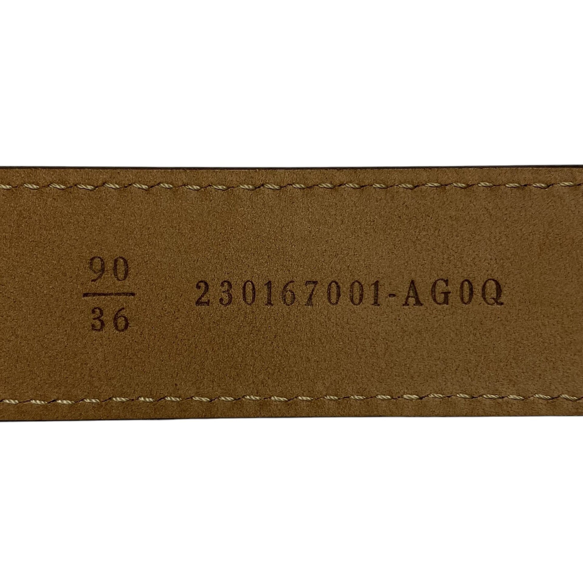Cinto Fendi Couro Preto