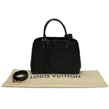 Bolsa Louis Vuitton Montaigne Preta