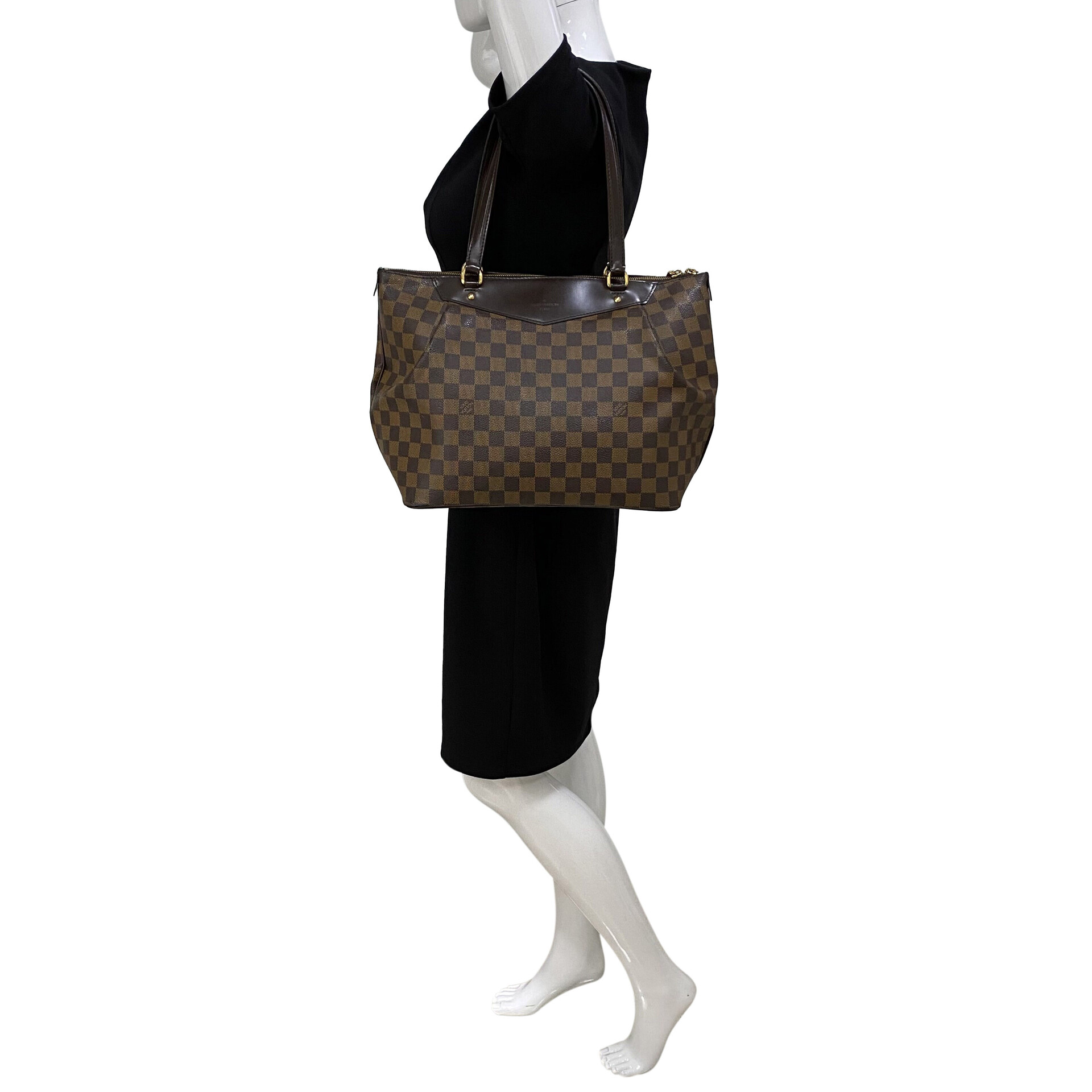 Bolsa Louis Vuitton Westminster Damier Èbené
