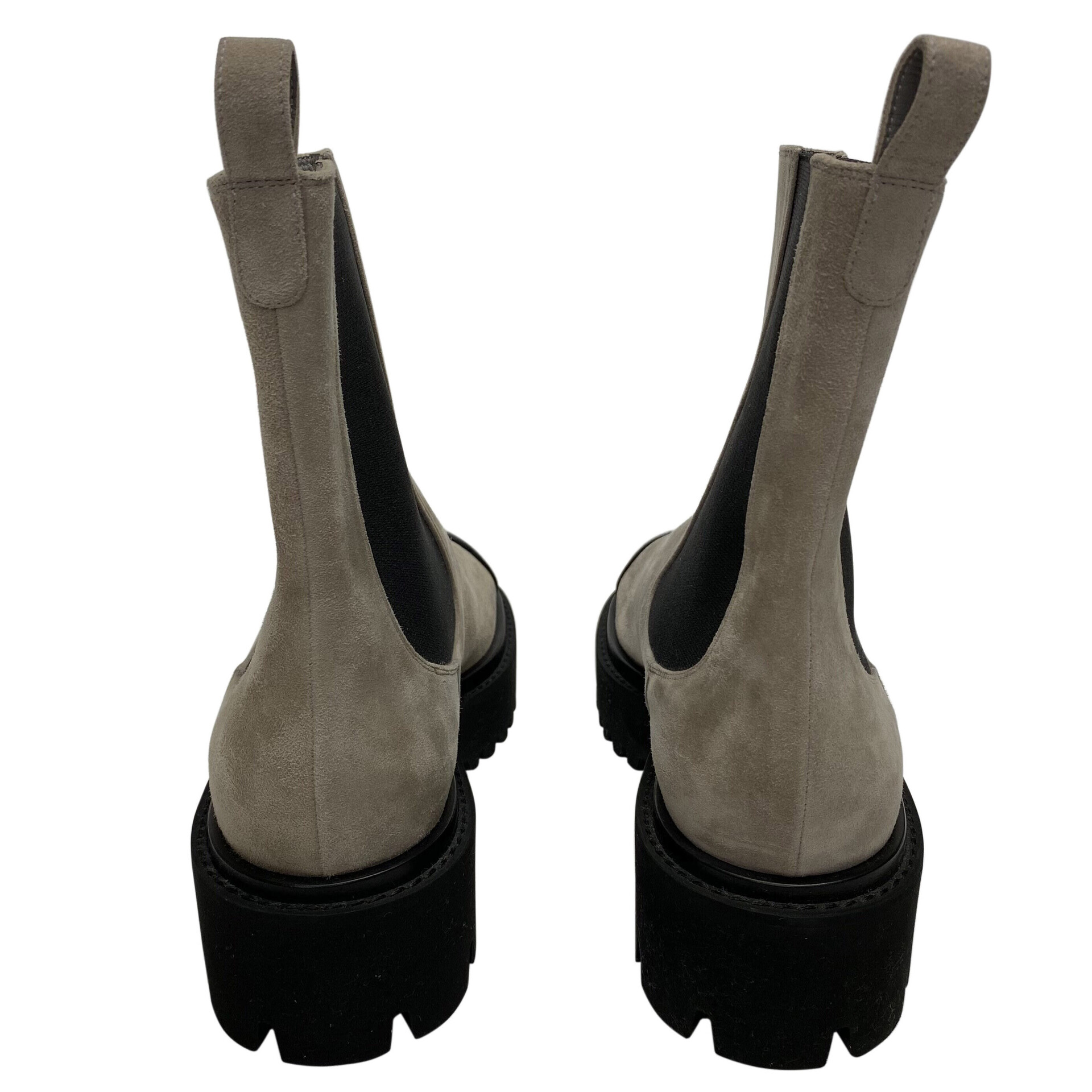 Bota Chanel Bicolor