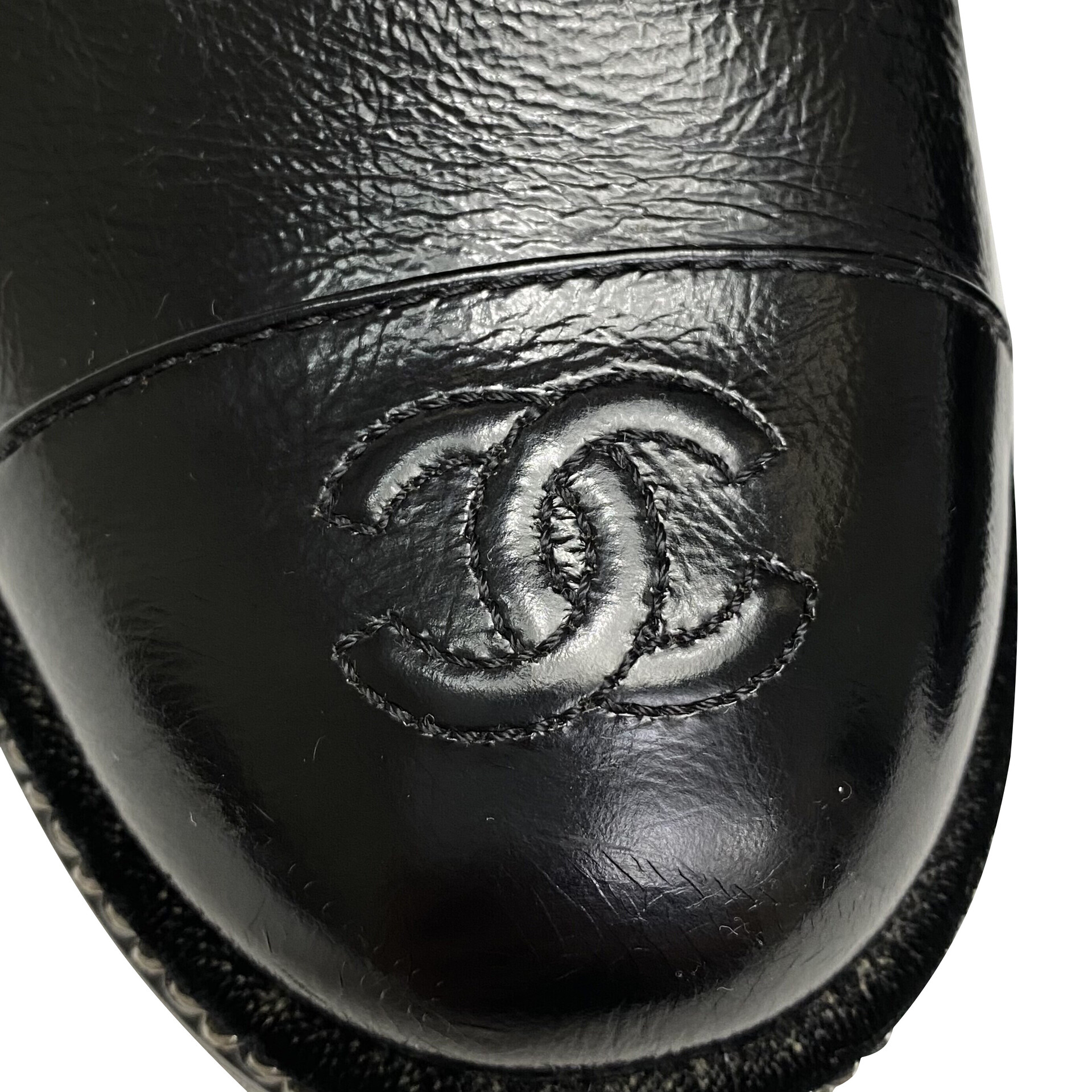 Bota Chanel Preta