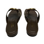 Flat Gucci Marrom e Monograma