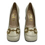 Sapato Gucci Horsebit Off White