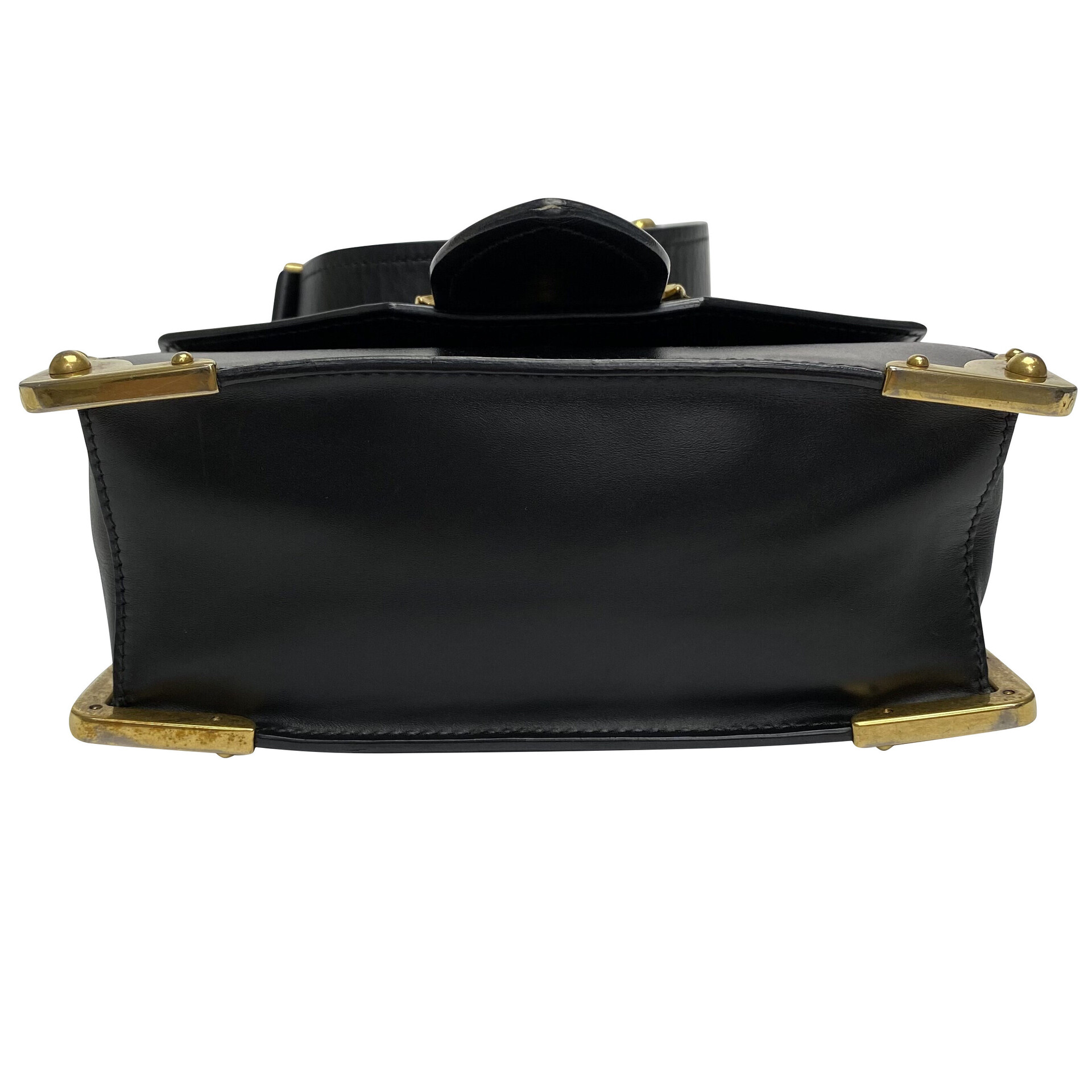 Bolsa Prada Lion Cahier Preta