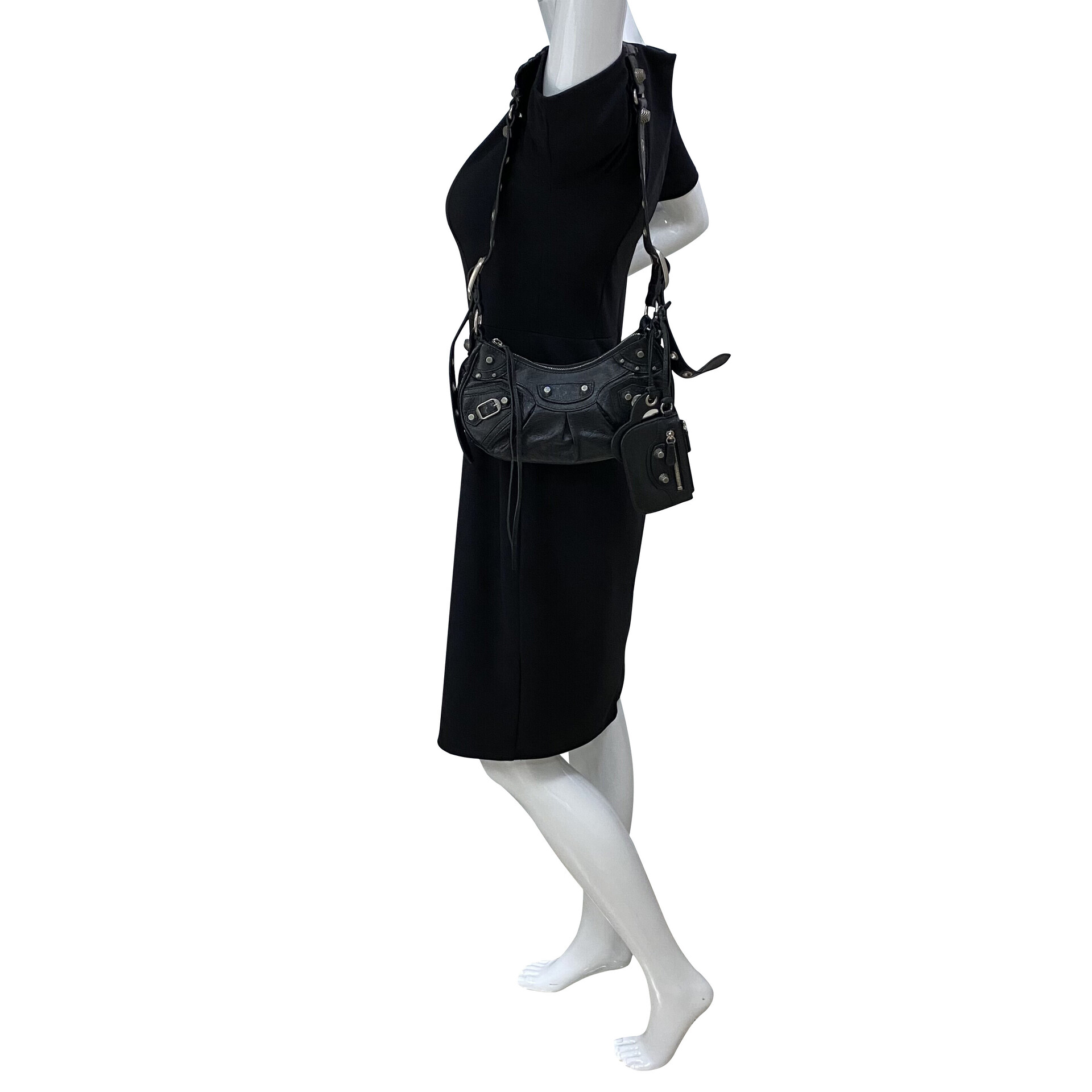 Bolsa Balenciaga Cagole Preta