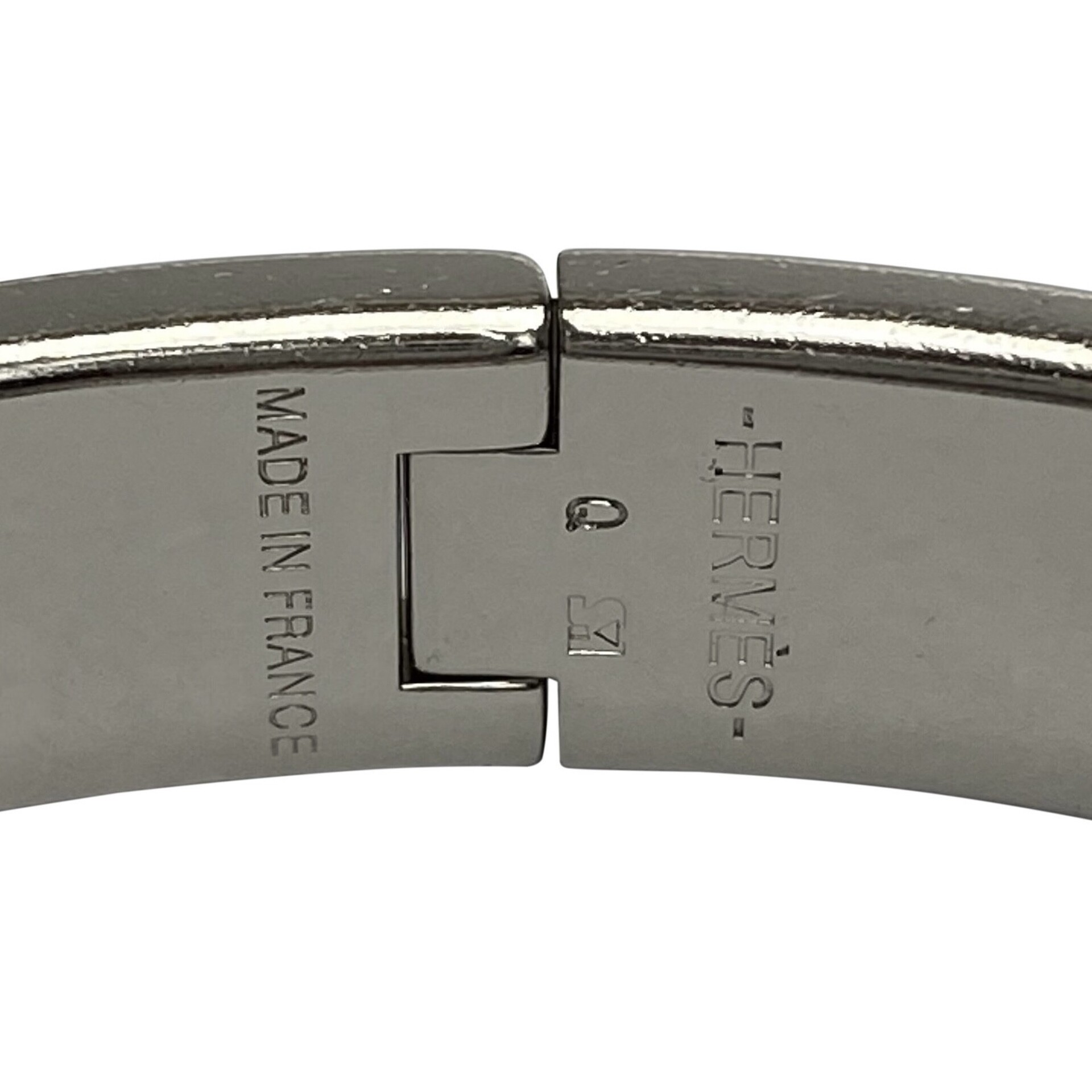 Bracelete Hermès Clic Clac H Branco