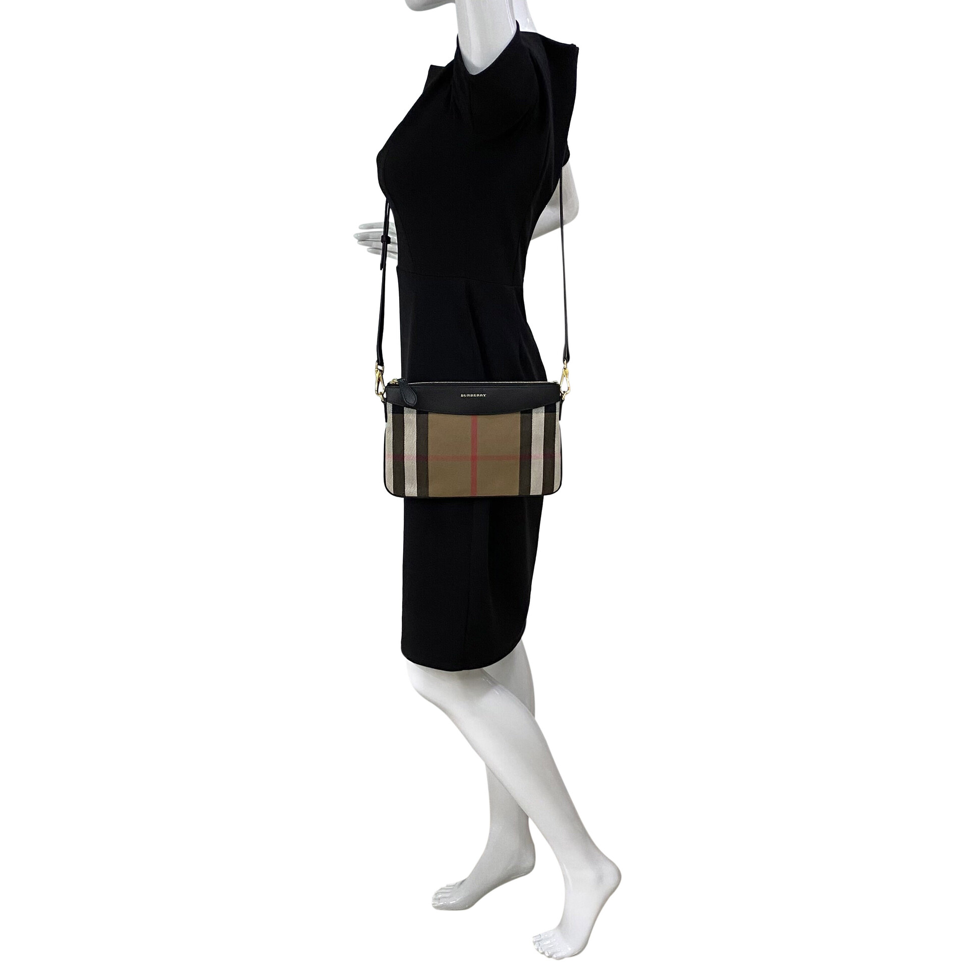 Bolsa Burberry Peyton House Check