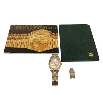 Relógio Rolex Ouro e Aço - Datejust Oyster Perpetual
