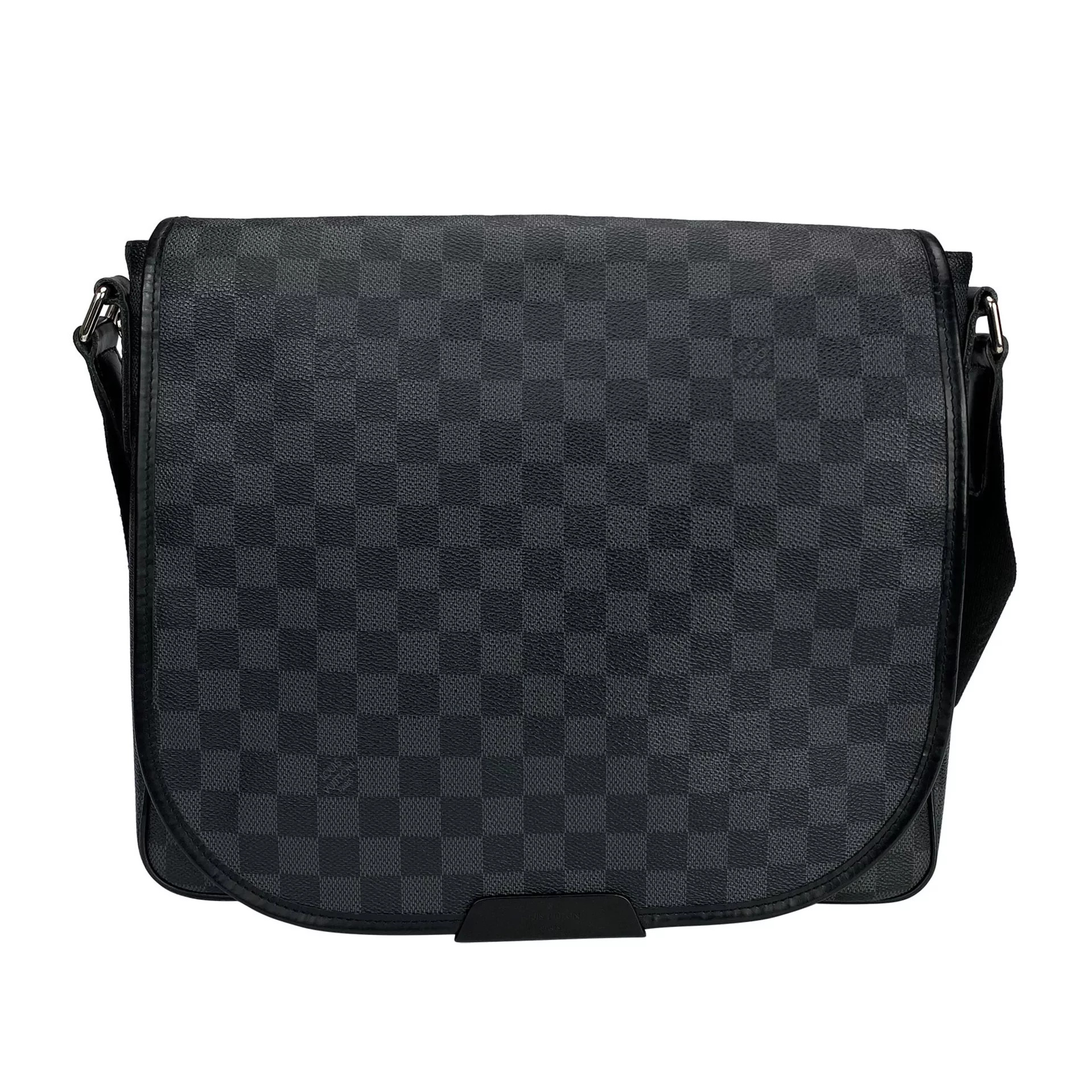 Louis Vuitton Damier Graphite Laptop Renzo Messenger Bag Louis Vuitton