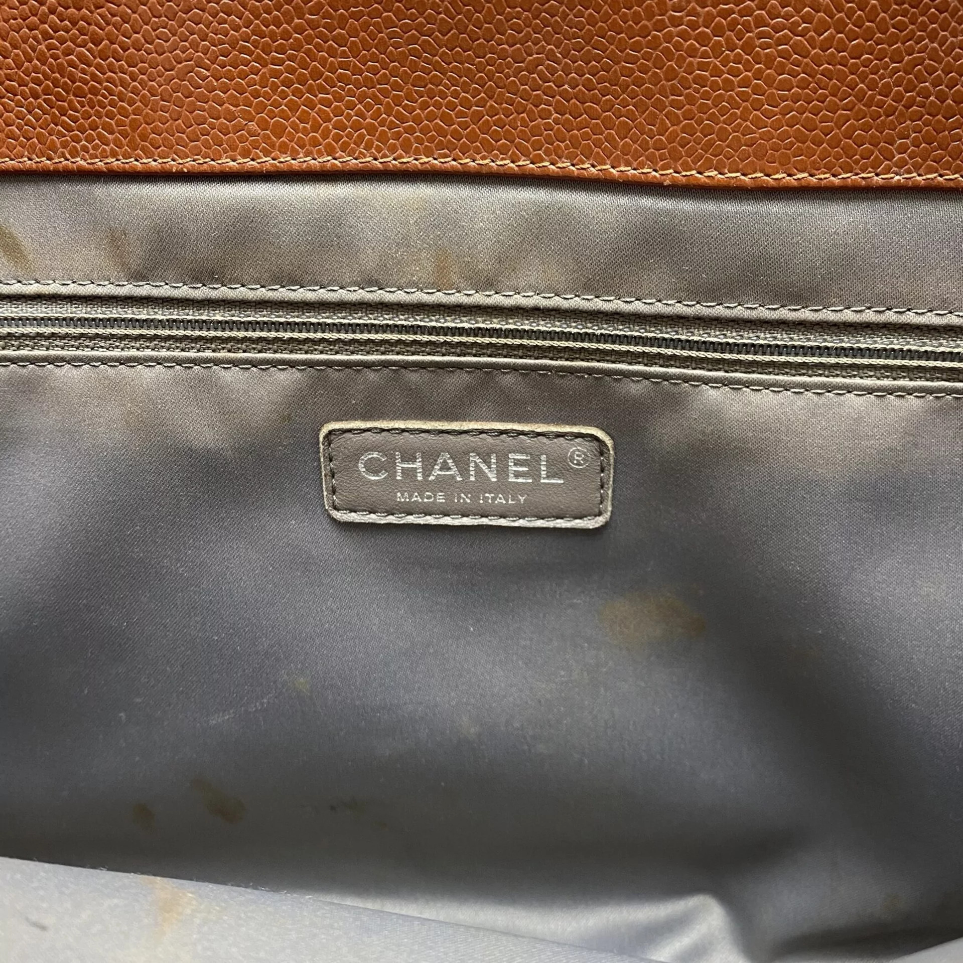 Bolsa Chanel XL Grand Shopping Tote Marrom