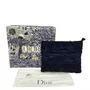 Clutch Christian Dior Double Zip Pouch
