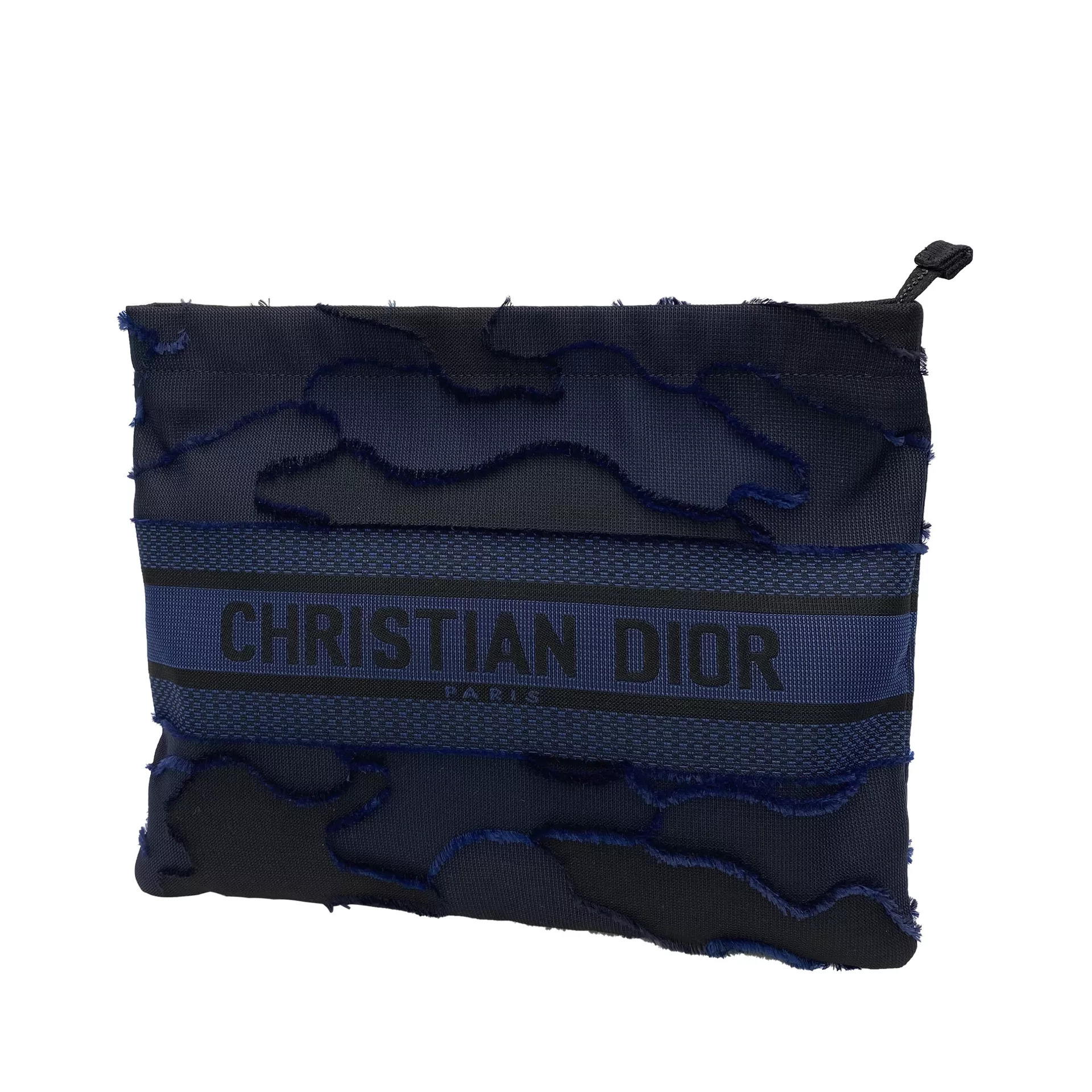 Clutch Christian Dior Double Zip Pouch