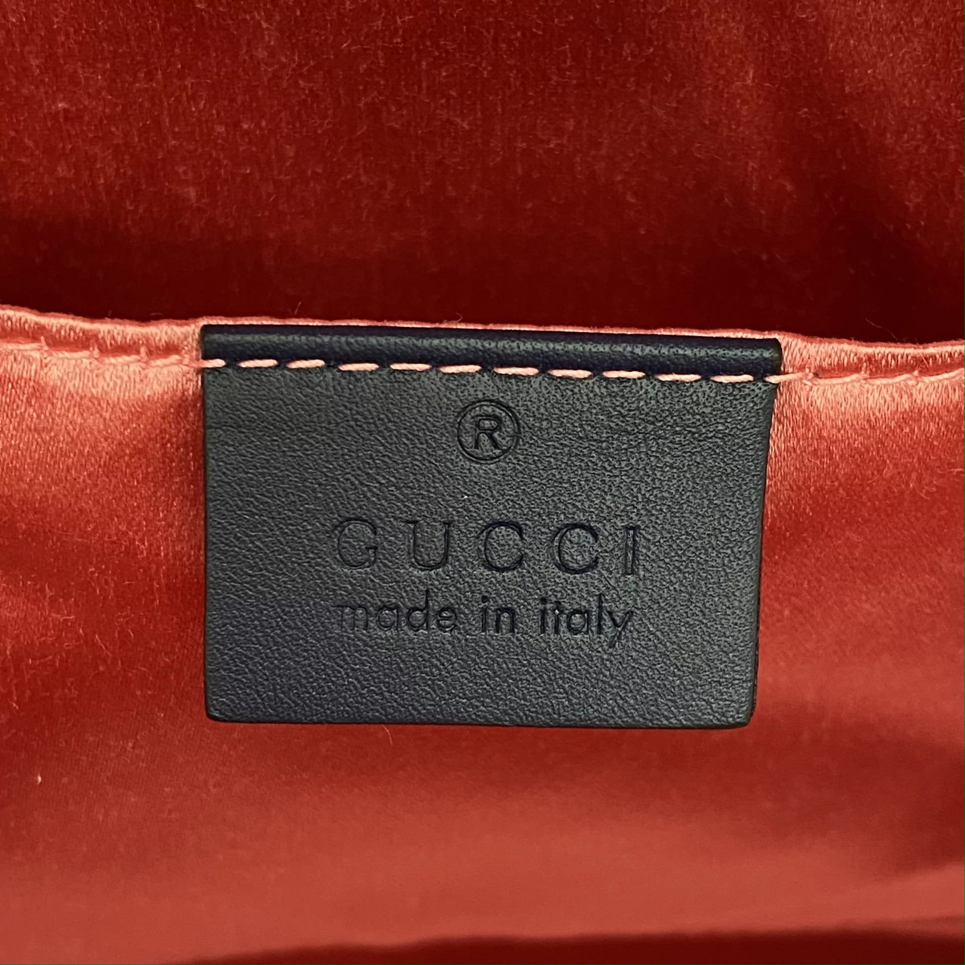 Mochila Gucci GG Marmont Jeans
