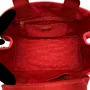 Bolsa Prada Canapa Logo Vermelha