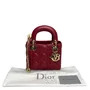 Bolsa Christian Dior Mini Lady Dior Vermelha