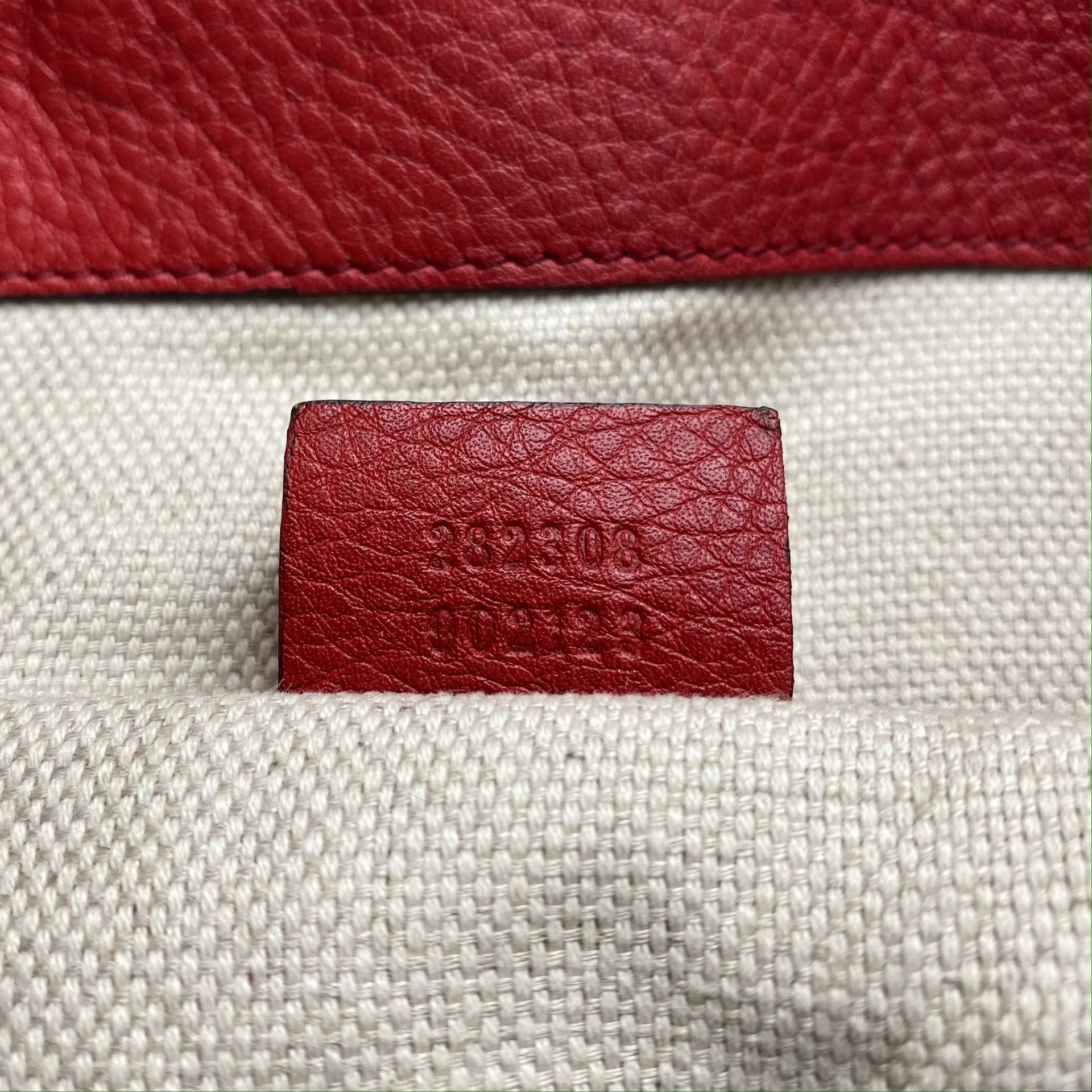 Bolsa Gucci Soho Vermelha