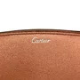 Clutch Cartier Couro Rosa