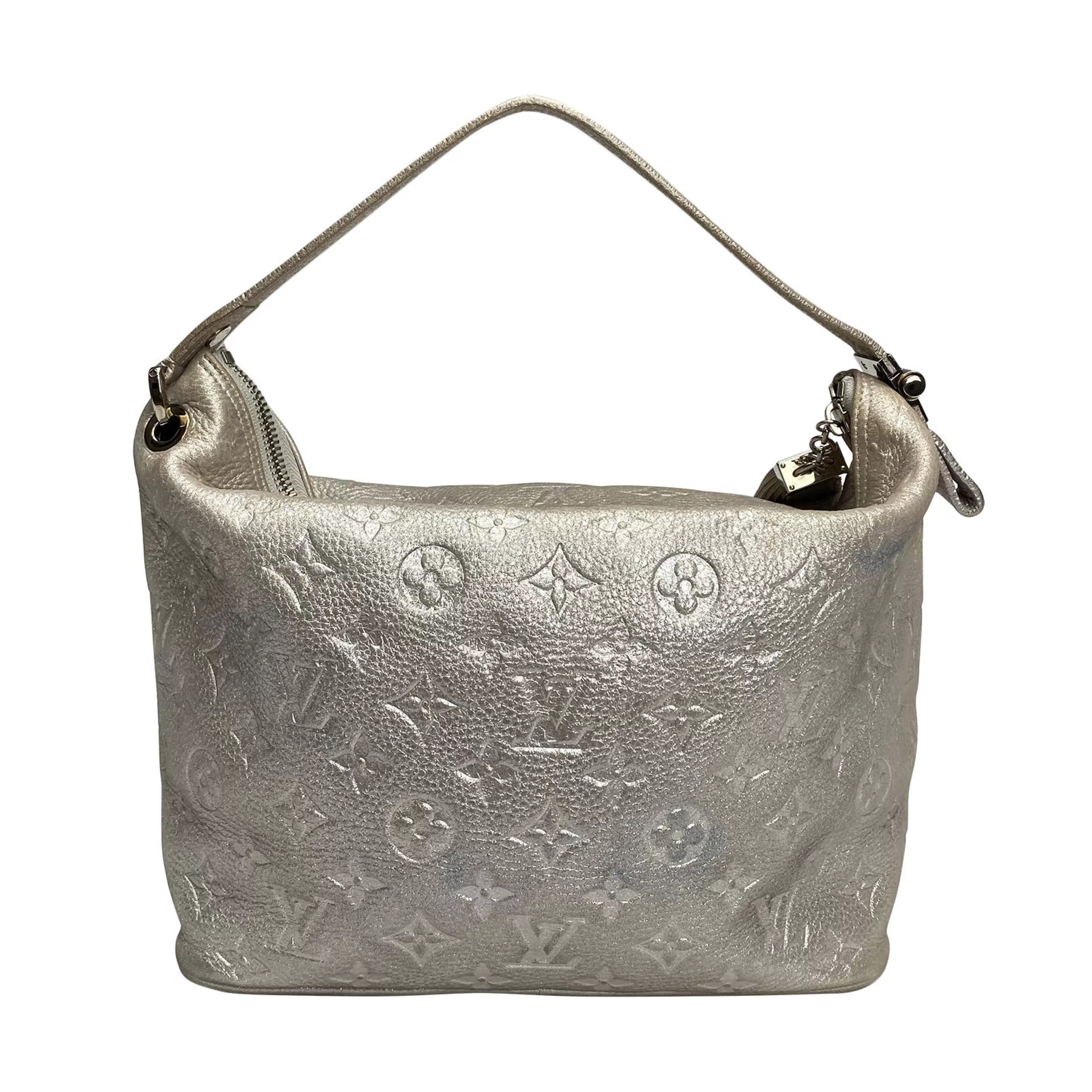 Bolsa Louis Vuitton Monogram Shimmer Halo Silver Metalizada