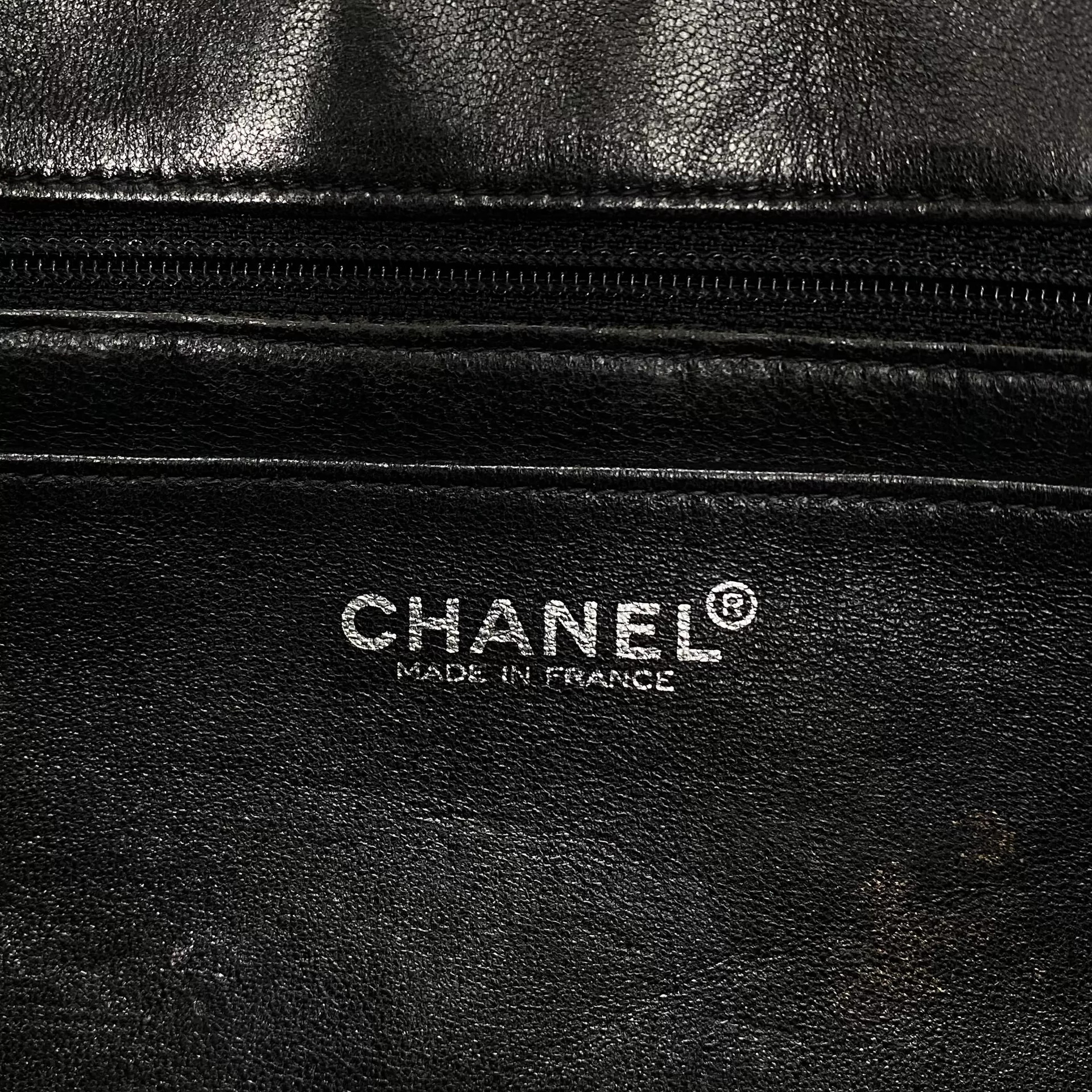 Bolsa Chanel Couro Preta