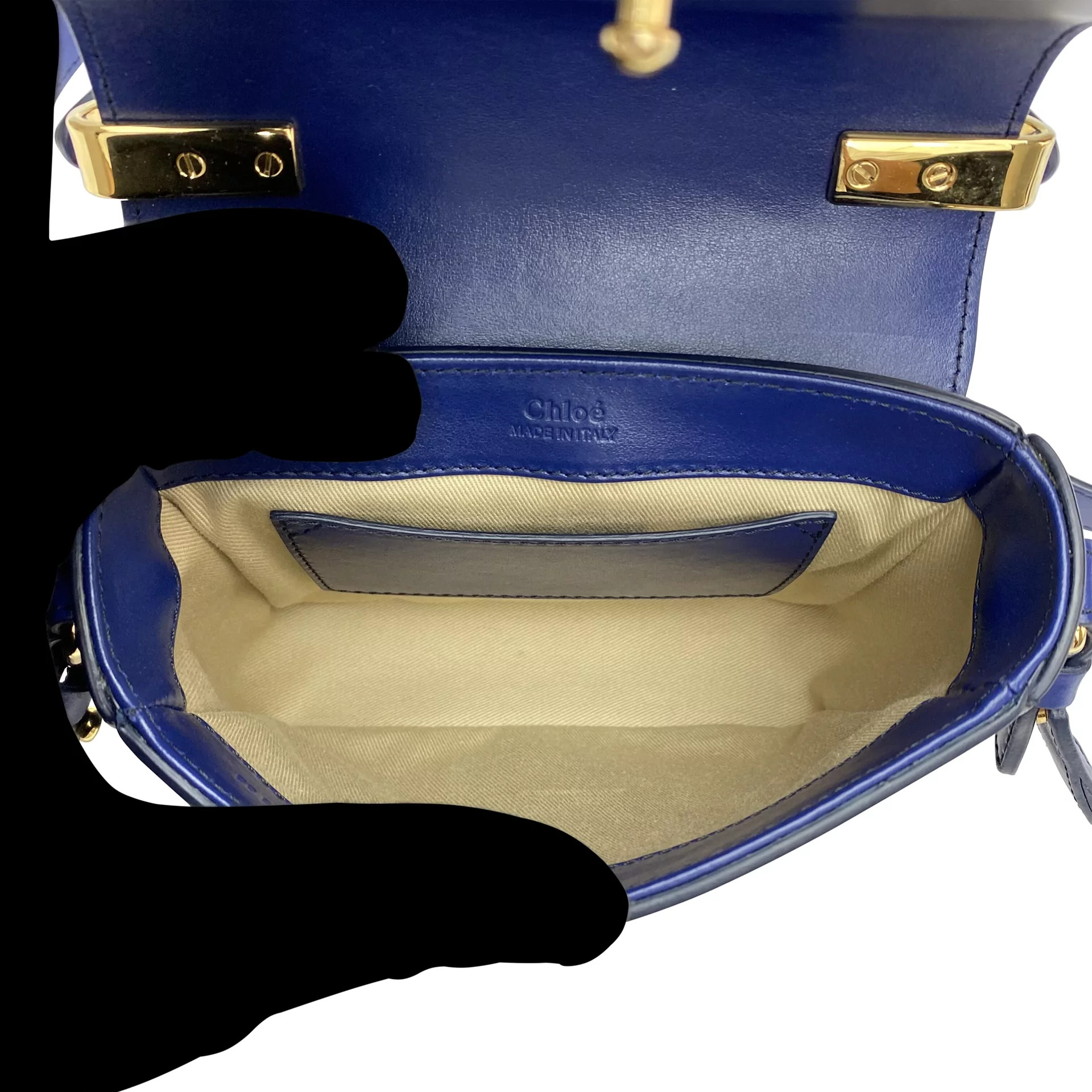 Bolsa Chloe C MIni Azul