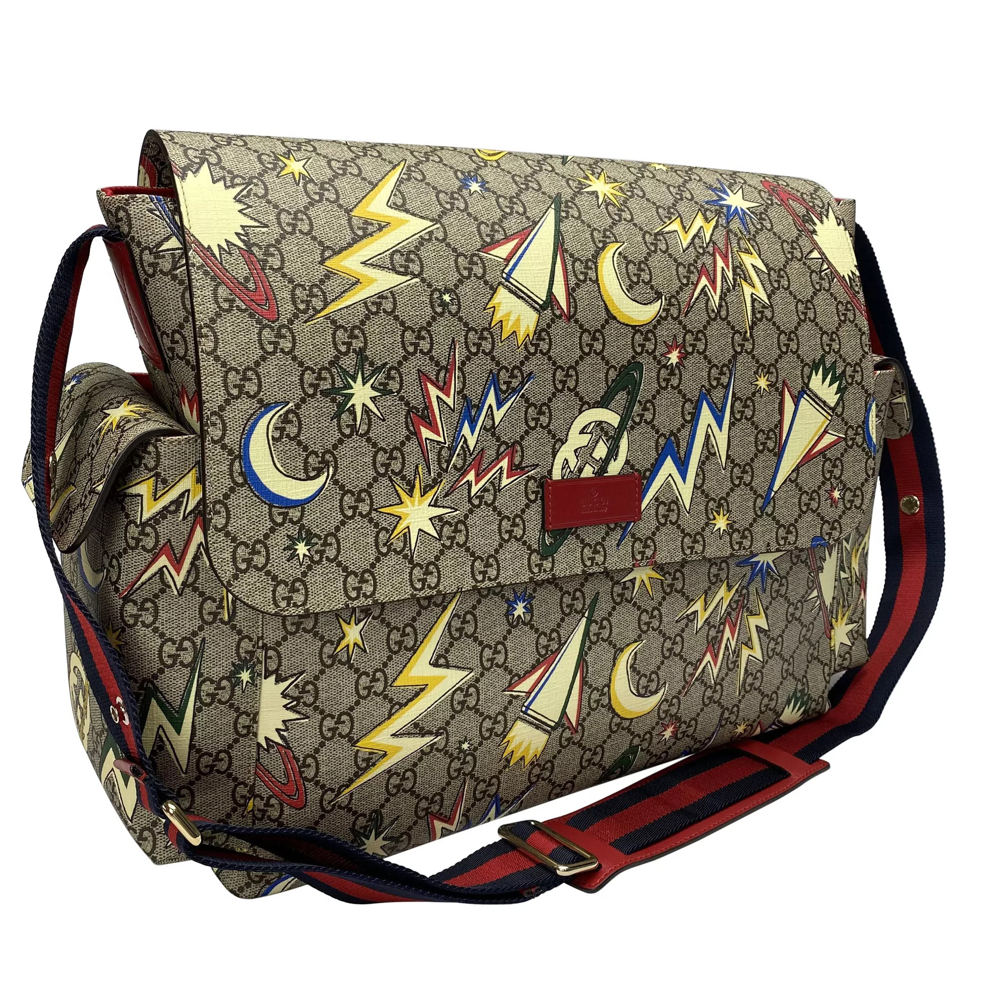 Bolsa Maternidade Gucci GG Plus Diaper Bag