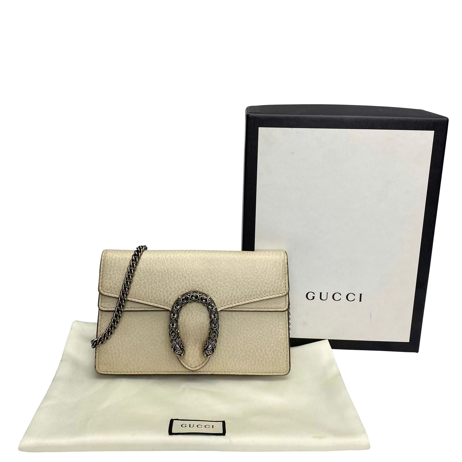 Bolsa Gucci Dionysus GG com alça superior 621512 - Grandes Grifes