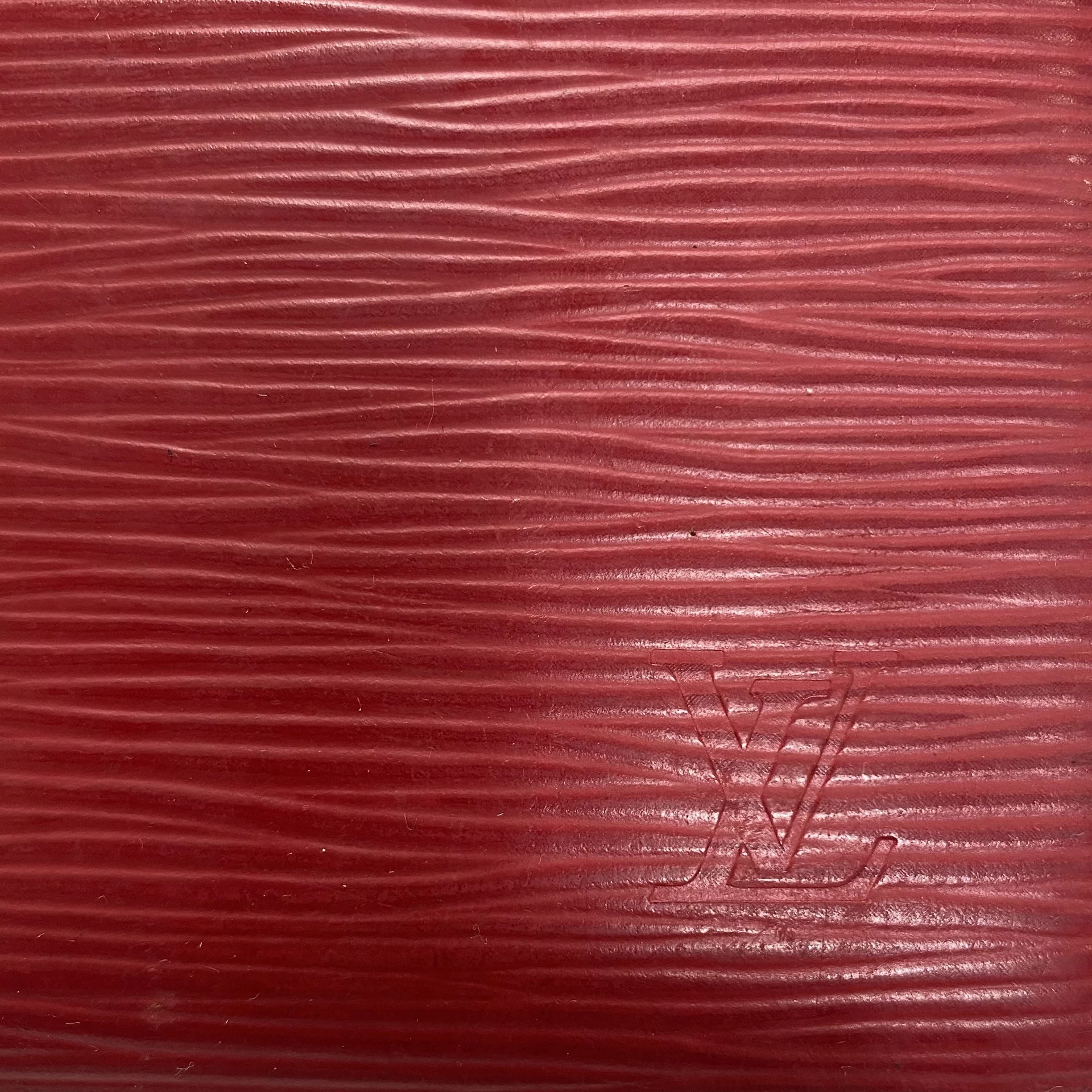 Carteira Louis Vuitton Couro Epi Vermelha 