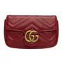 Bolsa Gucci GG Marmont Super Mini Vermelha