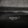 Bolsa Chanel Couro Bicolor Preto e Bege