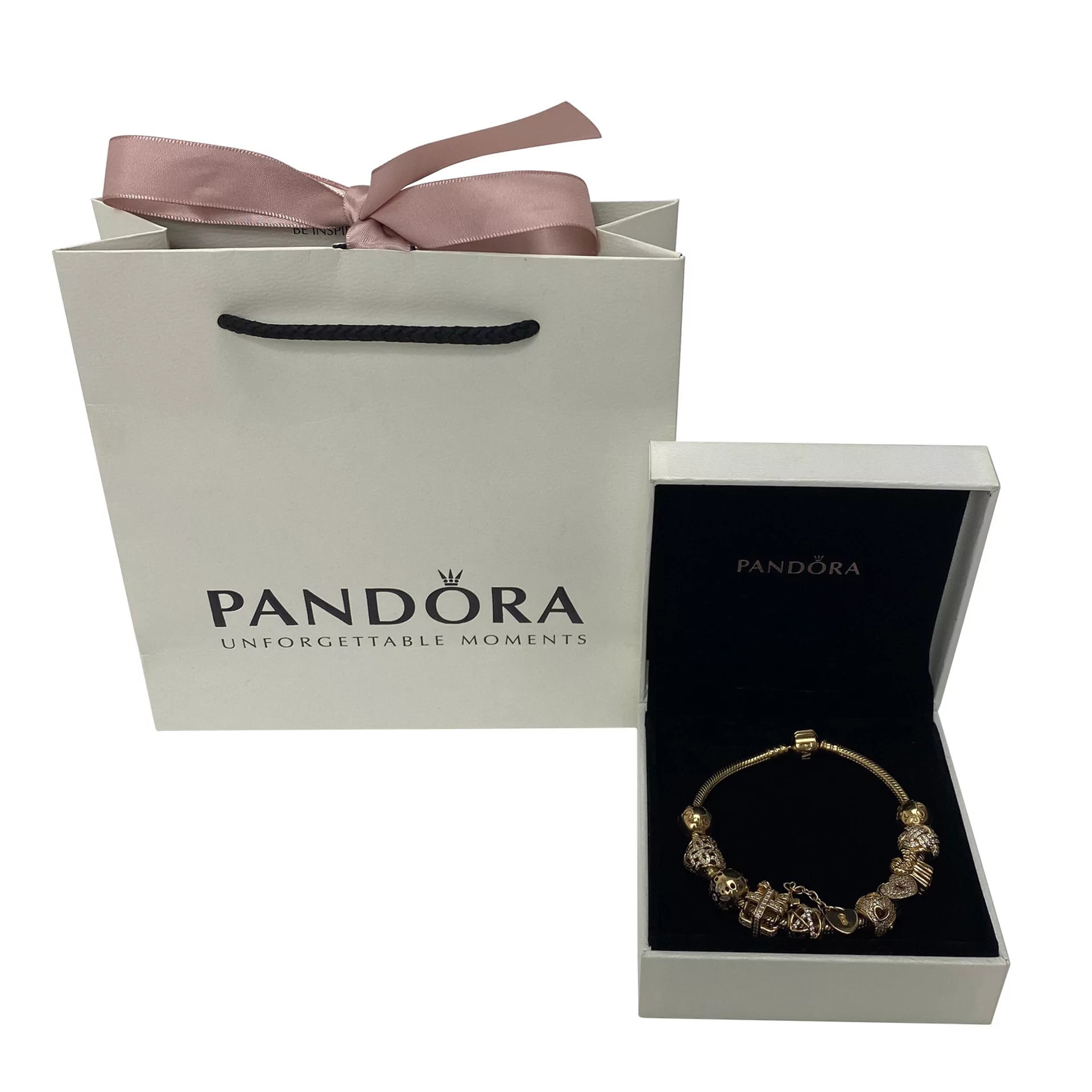 Bracelete Pandora Ouro 14K