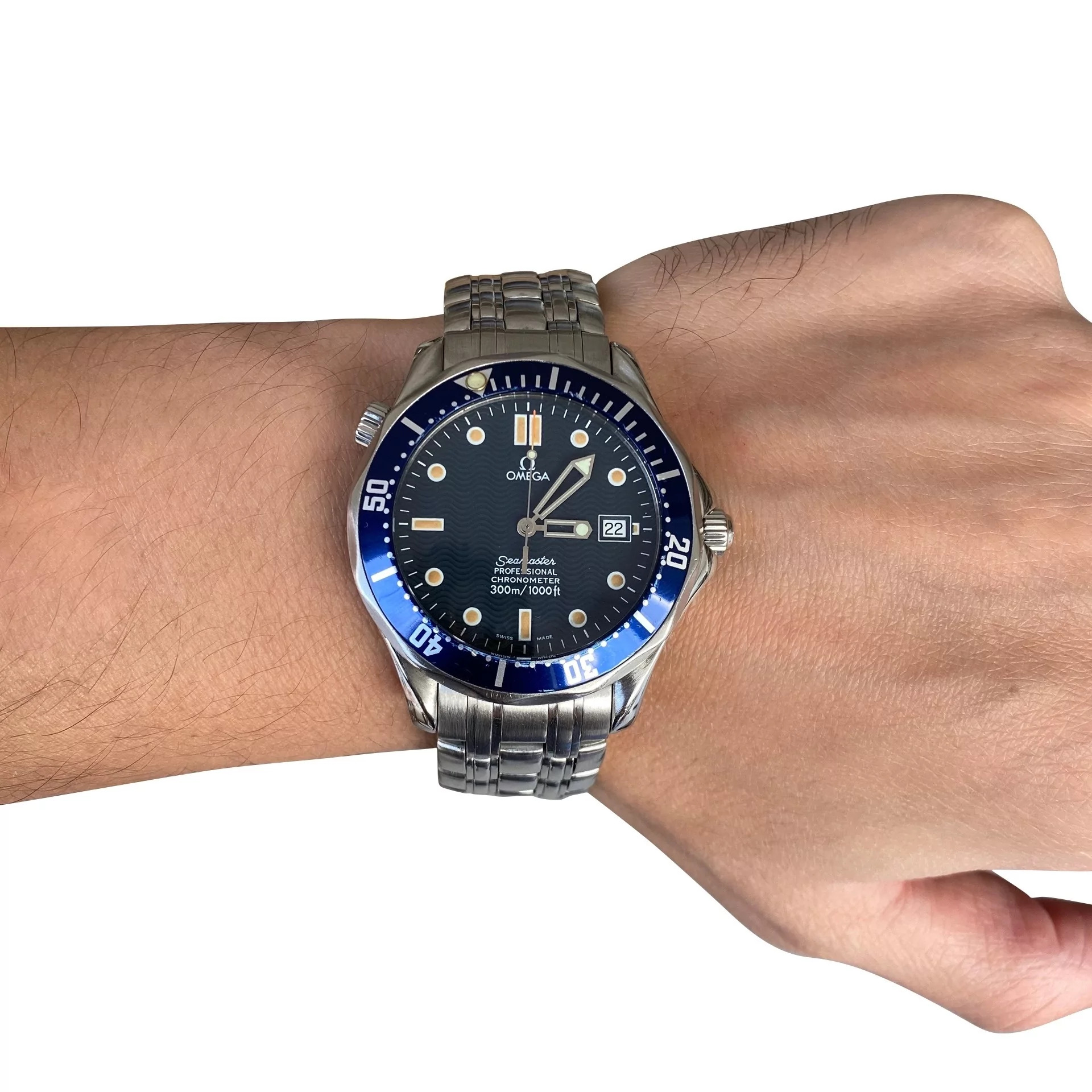 Relógio Omega Seamaster Diver 300M Co-Axial 41 mm