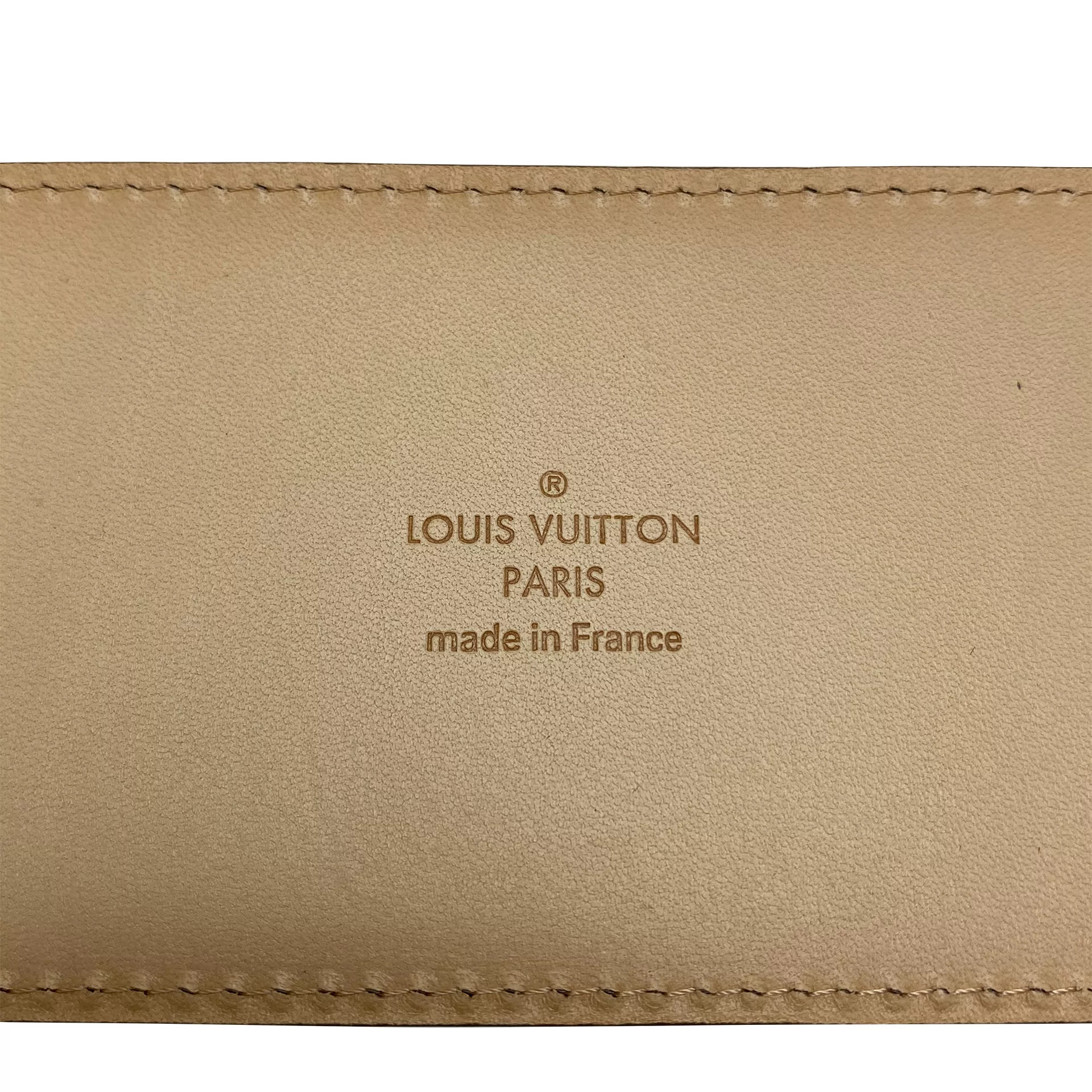 Cinto Louis Vuitton LV Initiales Cinza