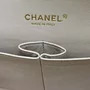Bolsa Chanel Double Flap Jumbo Bege