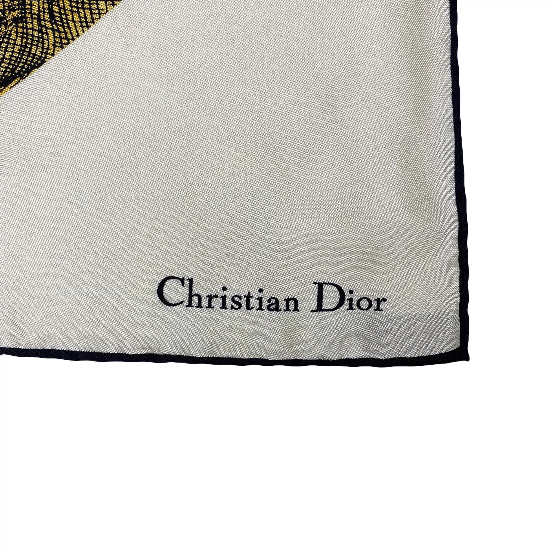 Lenço de Seda Christian Dior