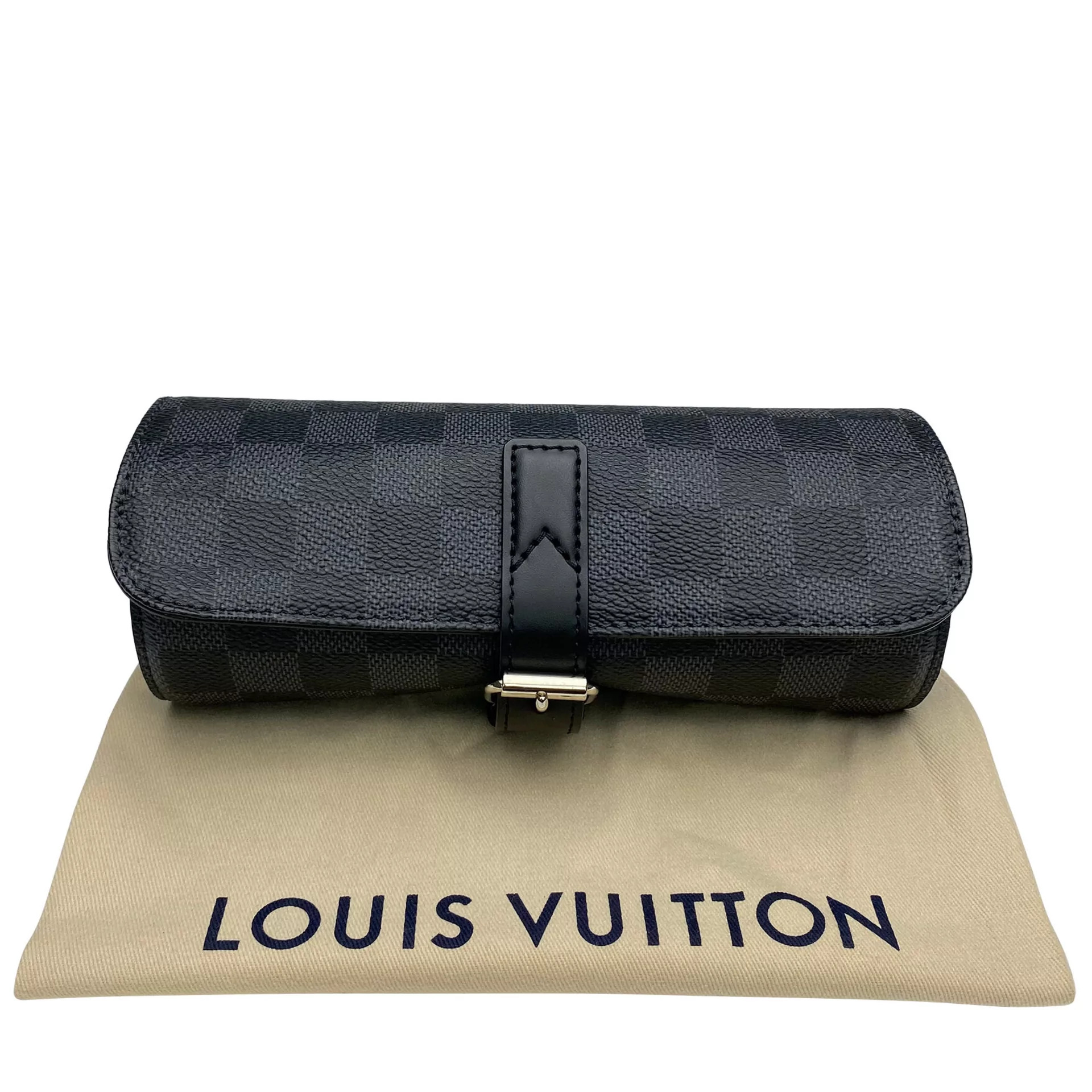 Estojo Louis Vuitton original, (usado) -med. 20cm