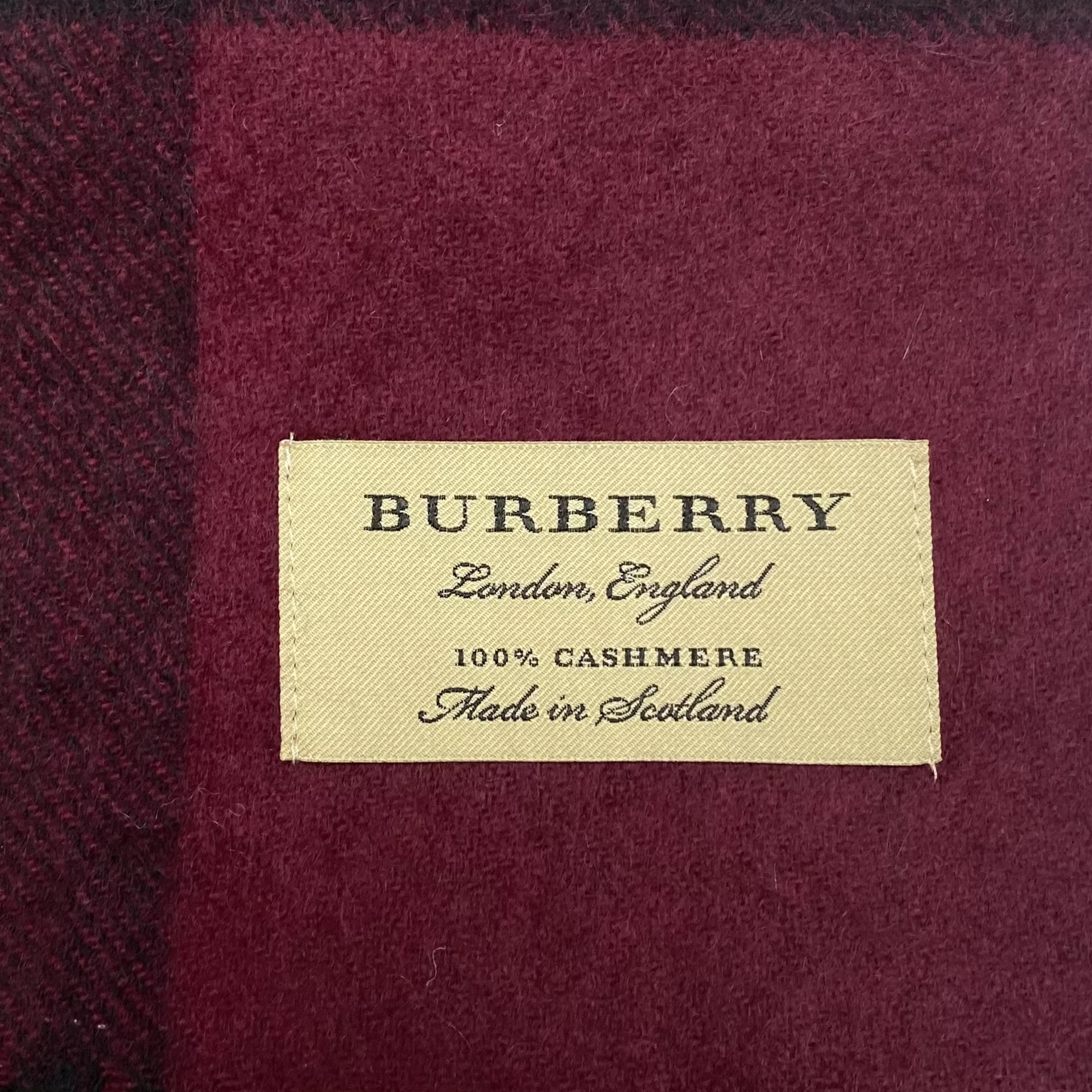 Echarpe Burberry Cashmere