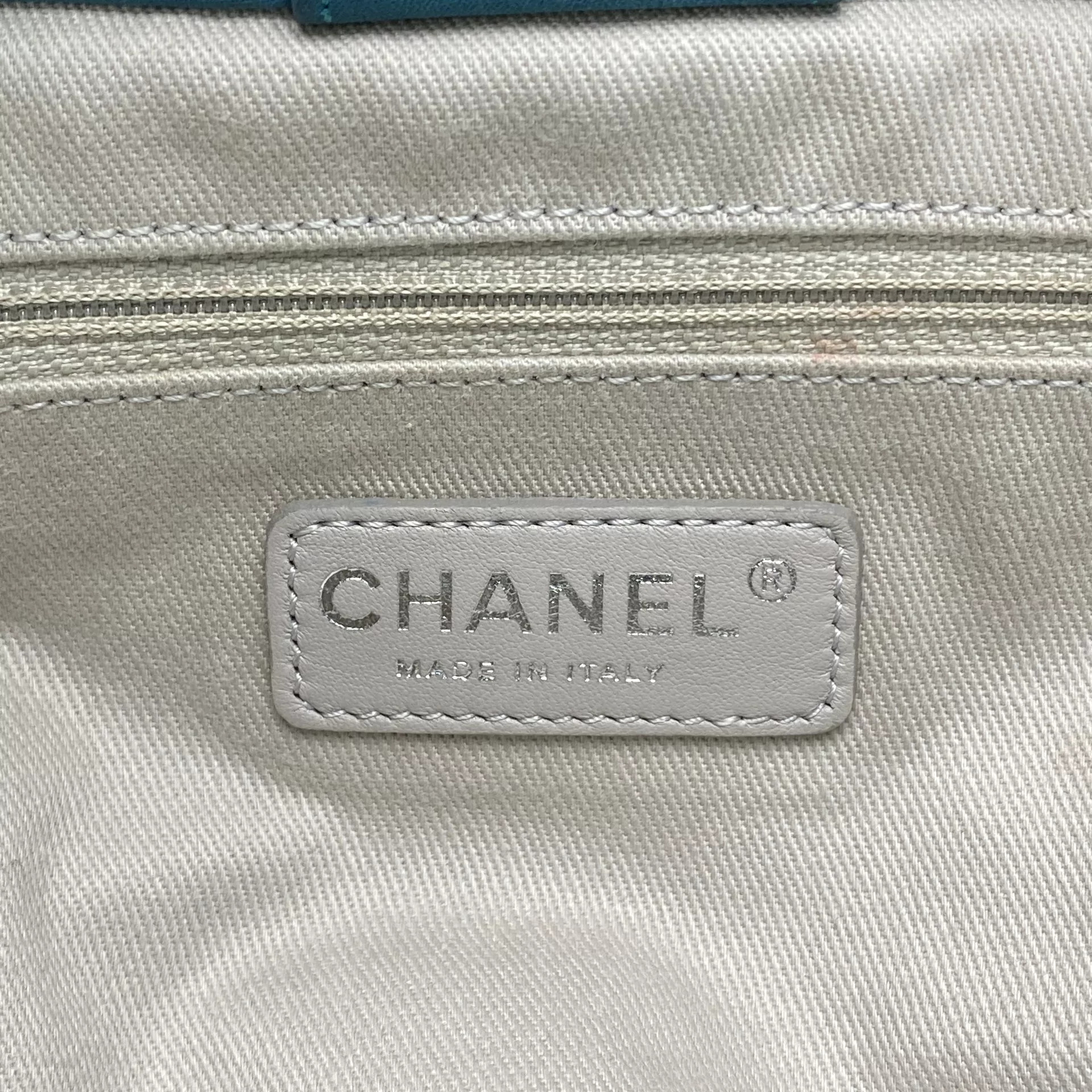 Bolsa Chanel Turquesa