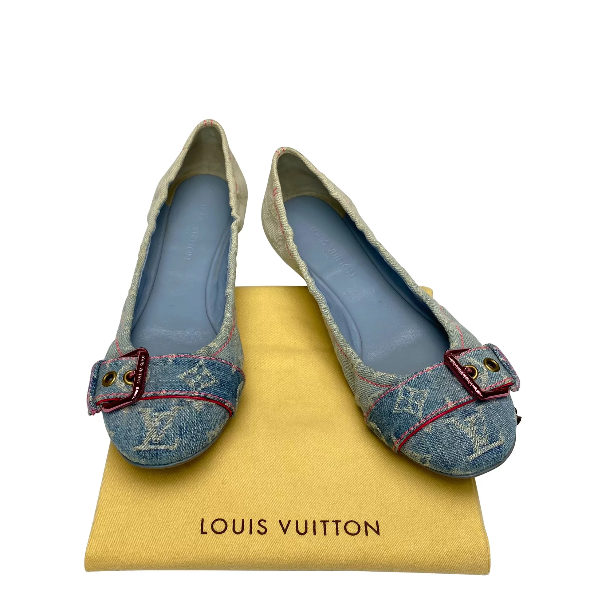 Sapatilha Louis Vuitton Monograma Jeans
