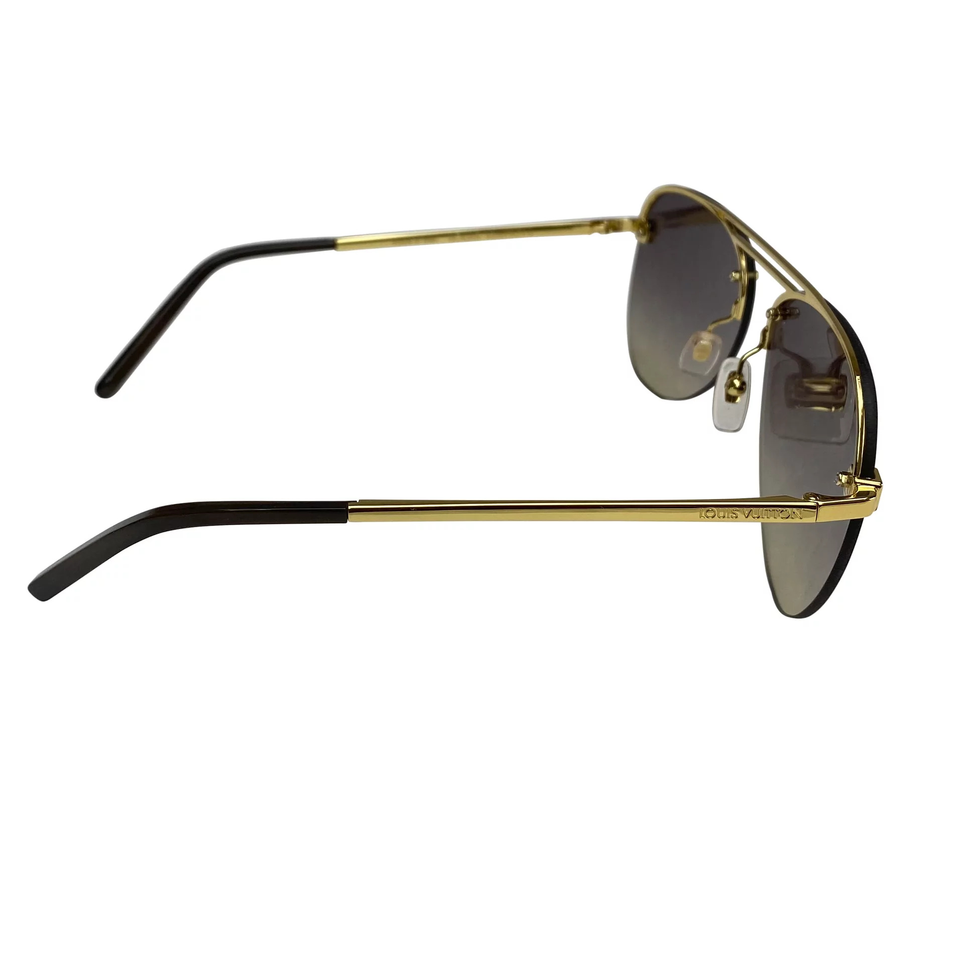 Óculos de Sol Louis Vuitton 'Retangular' Branco - PRONTA ENTREGA