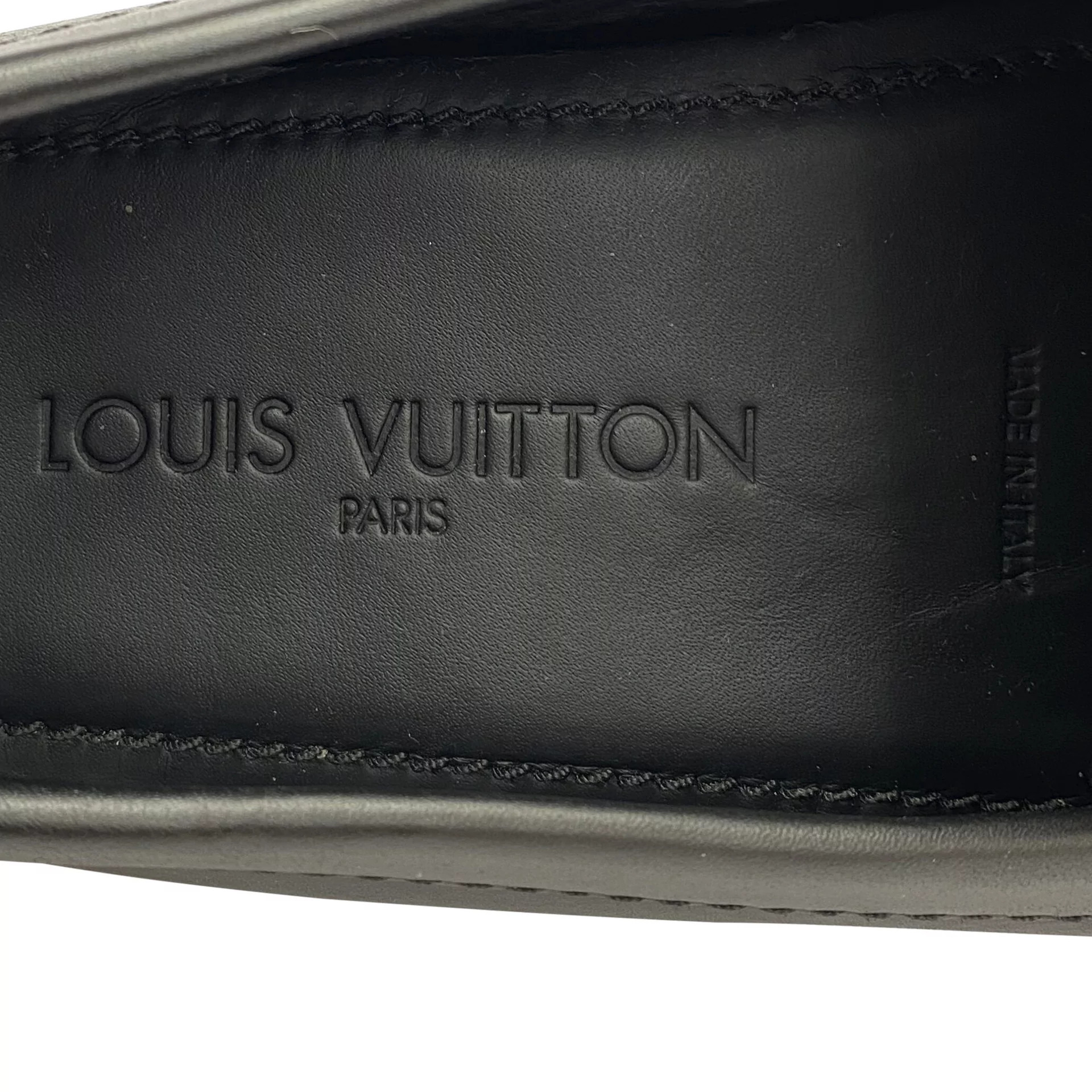 Mocassim Louis Vuitton Monte Carlo Preto