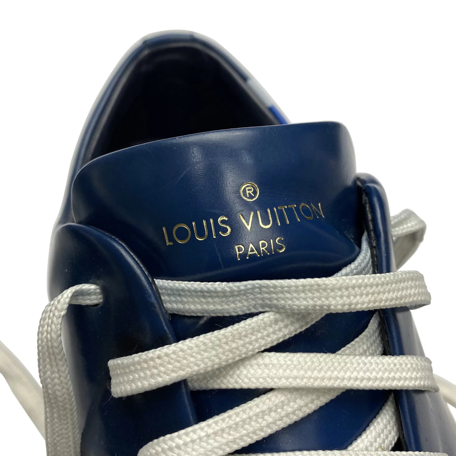 Sneackers Louis Vuitton Couro de Vitelo
