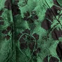 Vestido Carolina Herrera Verde Florido
