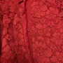 Vestido Carolina Herrera Renda Vermelha